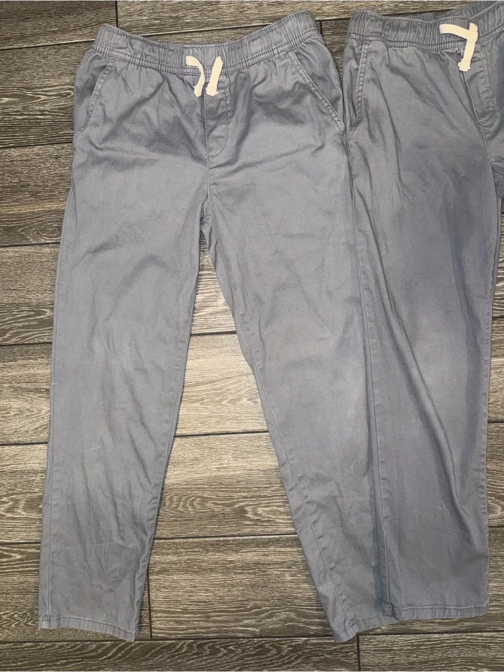wonder nation Gray Elastic Waist Jogger Pants
